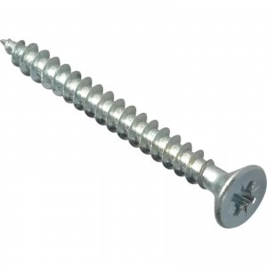 Forgefix Multi Purpose Zinc Plated Screws 5mm 50mm Pack of 200