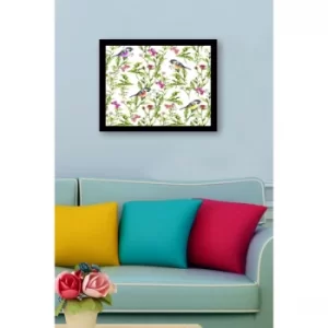 SC0636 Multicolor Decorative Framed MDF Painting