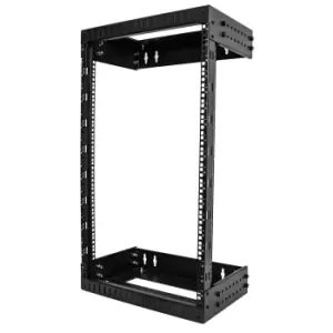 Open Frame Wall Mount - Equipmentrack 18u Adjustable Dep