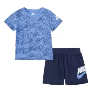 Nike Nsw Aop Set Bb99 - Blue