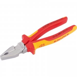 Knipex VDE Insulated High Leverage Combination Pliers 200mm