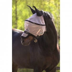 Rambo Plus Fly Mask - Oatmeal/Black