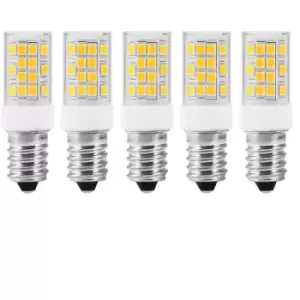 Harper Living 4 Watts E14 SES Small Edison Screw LED Light Bulb Capsule Cool White Dimmable, Pack of 5