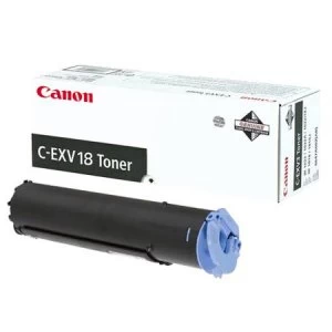 Canon CEXV18 Black Laser Toner Ink Cartridge