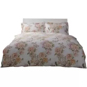 Belledorm Aubrey Duvet Cover Set (Double) (Multicoloured) - Multicoloured