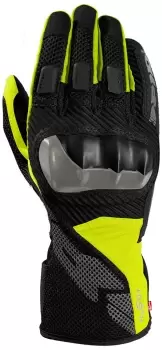 Spidi Rainshield H2Out Gloves, black-grey-yellow, Size 2XL, black-grey-yellow, Size 2XL