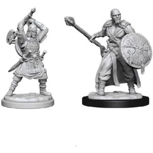 D&D Nolzur's Marvelous Unpainted Miniatures (W13) Human Barbarian Male