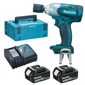 Makita DTW251 18v Cordless LXT Impact Wrench 2 x 4ah Li ion Charger Case