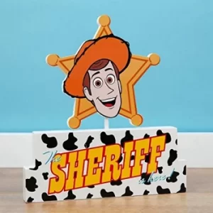 Disney Toy Story 4 Woody Mantel Block