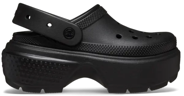 Crocs Unisex Stomp Clogs Black W5/M4