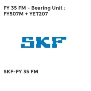 FY 35 FM - Bearing Unit : FY507M + YET207