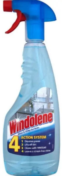 Windolene 4 Action System Glass & Shiny Surfaces 500ml Glass Cleaning Spray