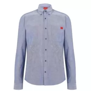 Hugo Evito Long Sleeve Shirt - Blue