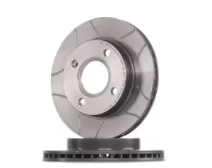 BREMBO Brake disc 09.6727.77 Brake rotor,Brake discs FORD,MAZDA,Fiesta Mk4 Schragheck (JAS, JBS),KA (RB_),FIESTA III (GFJ),PUMA (EC_)