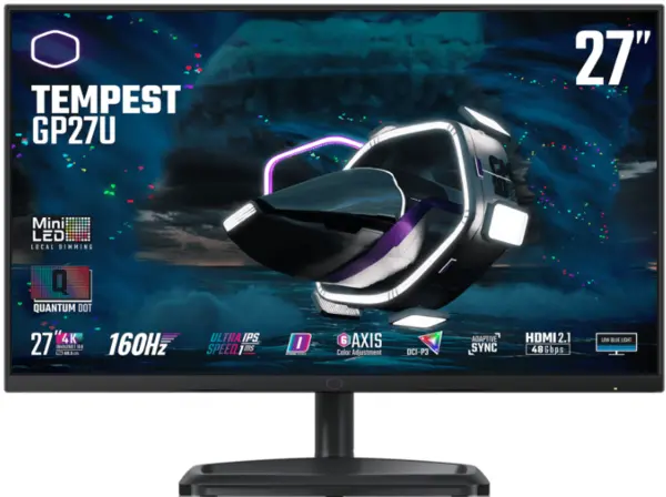 Cooler Master Tempest 27" GM27-FFS Full HD IPS Gaming LED Monitor