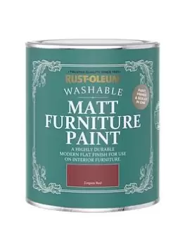 Rust-Oleum Matt Finish 750 Ml Furniture Paint - Empire Red