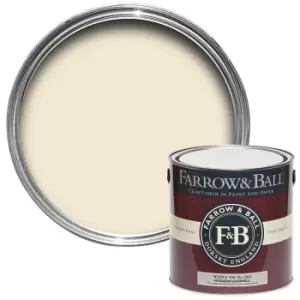 Farrow & Ball Modern Eggshell Paint White Tie - 2.5L