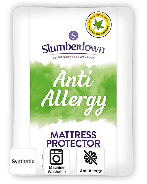 Anti-allergy Mattress Protector White KING AA17903