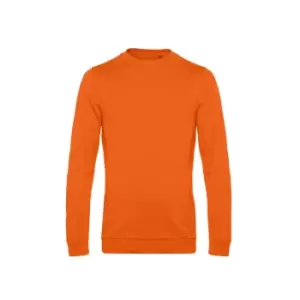 B&C Mens Set In Sweatshirt (3XL) (Pure Orange)