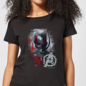 Avengers Endgame Ant Man Brushed Womens T-Shirt - Black - S