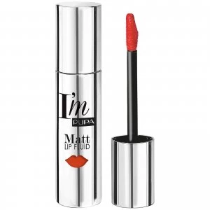 PUPA I'm Matt Lip Fluid Liquid Lip Colour (Various Shades) - Orange Juice