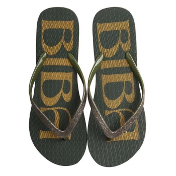 Biba Flip Flops - Khaki