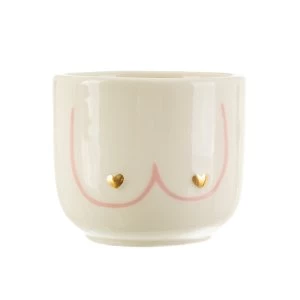 Sass & Belle Mini Girl Power Boobies Planter