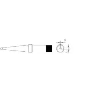 Weller 4PTM7-1 Soldering tip Long Tip size 3.2mm Content