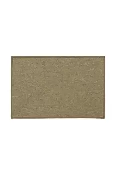 JVL Eden Latte Indoor Machine Washable Doormat 40 x 60cm