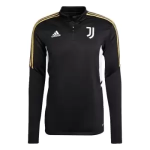 adidas Juventus Condivo 22 Training Top Mens - Black