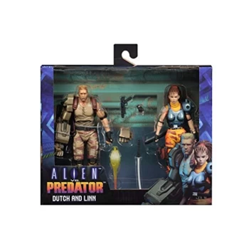 Dutch & Lin (Alien Vs ) Arcade 2 Pack Neca Action Figure