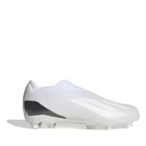 adidas X + Junior FG Football Boots - White