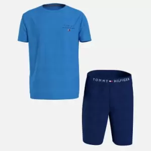 Tommy Hilfiger Cotton T-Shirt and Shorts Lounge Set - S