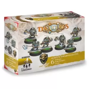 Don't Panic Games Drakerys Troops Set of 6 Figures Aurium Dwarves Elites