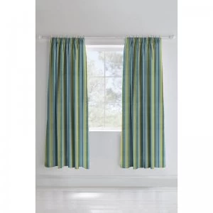 Dino Pencil Pleat Lined Curtains