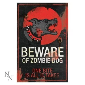 Zombie Dog Sign