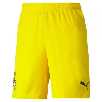 Puma Borussia Dortmund Home Shorts 2021 2022 - Yellow