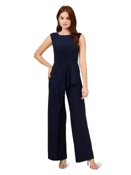 Jersey Draped Jumpsuit