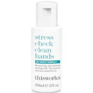 this works Stress Check Clean Hands Gel 60ml