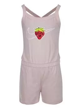 Nike Younger Girls Lil Fruits Strawberry Romper, Multi, Size 2-3 Years, Women