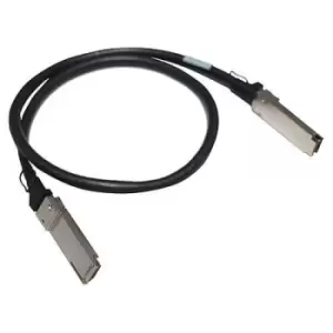 HP Enterprise X240 40G QSFP+/QSFP+ 1m networking cable Black