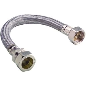 Wickes Flexible Tap Connector - 15 x 19 x 300mm