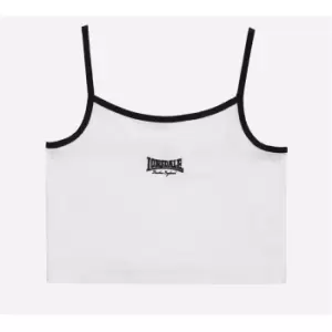 Lonsdale Essential Logo Vest Womens - White