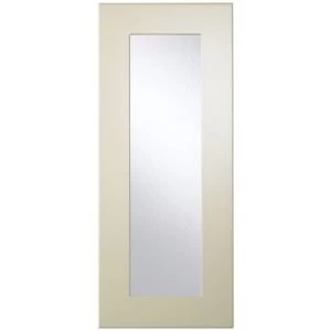 Cooke Lewis Raffello High Gloss Cream Glazed door W300mm