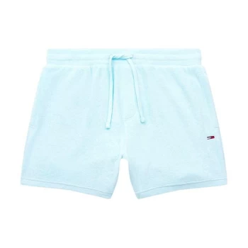 Tommy Jeans Towelling Shorts - Aqua CSP