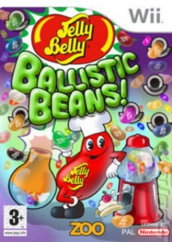 Jelly Belly Ballistic Beans Nintendo Wii Game