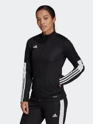 adidas Tiro Essentials Track Top, Black Size M Women