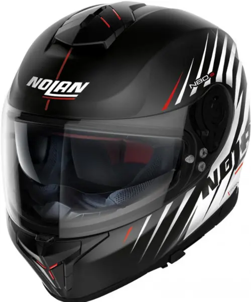 Nolan N80-8 Kosmos 64 Flat Black Full Face Helmet L