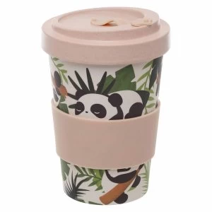 Pandarama Reusable Screw Top Bamboo Composite Travel Mug