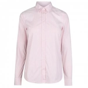 Gant Gant Bank Stripe Shirt - Preppy Pink